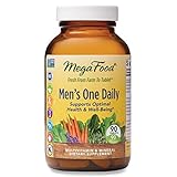 MegaFood - Men's One Daily, Supports Energy Levels & a Healthy Stress Response, 90 Tablets (FFP)