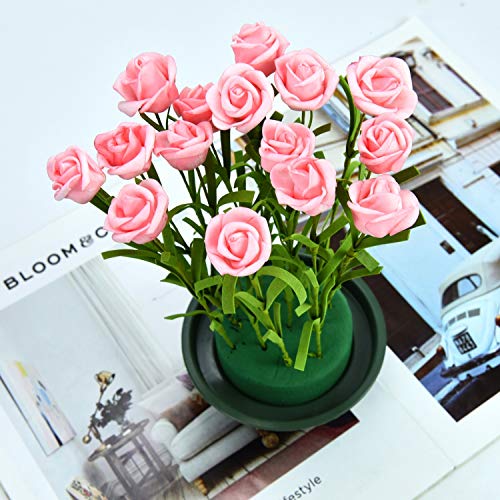 image for YoleShy Flower Arrangement Kit,6-Pack Floral Foam, Green Round Floral 