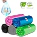 Alimu Small Trash Bags, 5 Gallon Small Garbage Bags Thicken Material Wastebasket Liners Bags Small Size 20-Liters For Office, Home, Bathroom, Kitchen, 120 Counts