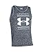 Under Armour Men's Tech Graphic Tank, Black/White, X-Large