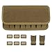 Raiseek Molle 8 Mag Pouch with Cover, Pistol Magazine Storage Pouch