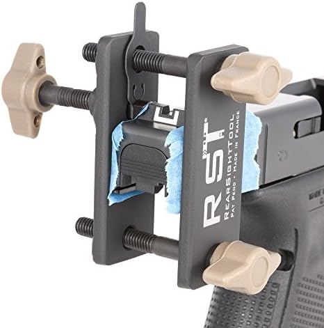 Gen 2 (Mk III) Universal Field Sight Pusher - Compact range front &amp; rear sight adjustment tool (2 Pushing Heads) by RST RearSightTool