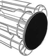 EXZACT Coffee Capsule Stand Rotating Tower for Tassimo 52 Caps Chrome view 4