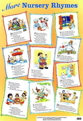 More Nursery Rhymes (Laminated Poster) (Laminated posters)