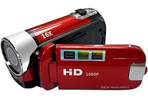 Andoer Portable 1080P High Definition Digital Video Camera DV Camcorder 16MP 2.7 Inch LCD Screen 16X Digital Zoom Built-in Battery