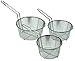 Update International 8 1/2-inch Round Fryer Basket, Nickel-Plated (FB-8)