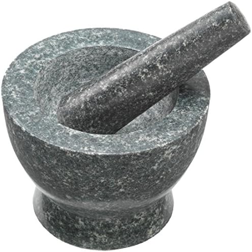 Jamie Oliver Granite Pestle And Mortar 14 Cm Amazon Co Uk Kitchen Home