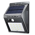 Turbot Solar Light, Super Bright 16 LED Outdoor Waterproof Wireless Security Lights Solar Motion Wireless Sensor Light for Patio, Deck, Yard, Garden, Driveway, Path