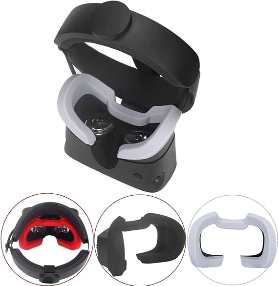 Amazon Com Sopiguard Skin For Oculus Rift S Precision Edge To Edge Vinyl Sticker 3m Flip Ghost Pearl