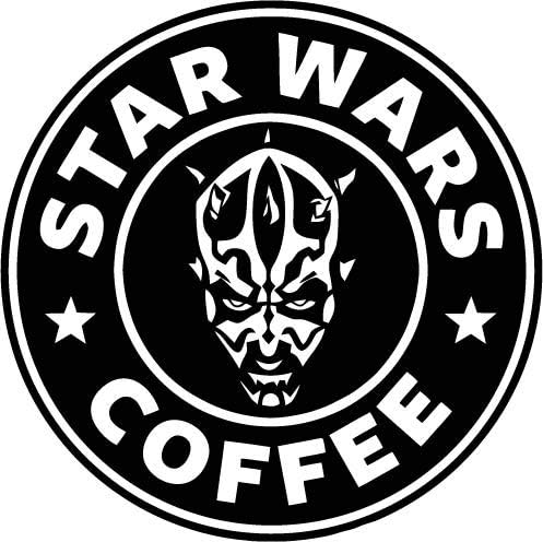 star wars coffee sticker