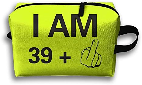 Storage Bag Travel Pouch I Am 39 Middle Finger Purse Organizer Power Bank Data Wire Cosmetic Stationery Holder