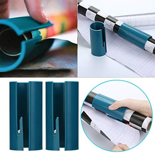 Wrapping Paper Cutter Jaminy Sliding Wrapping Paper Roll Cutter Tool Mini Portable Small Utility Wrapped Carton Paper Cutter Christmas Wrapping Paper Rotary Paper Trimmer Paper