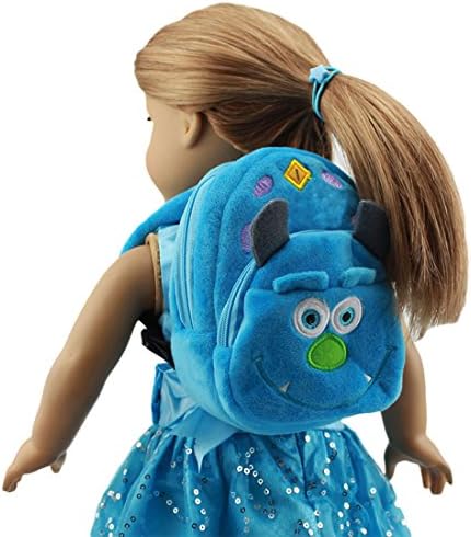 Wesen Doll accessories for 18 Inch Dolls Plush Doll backpack Fits American Girl Dolls