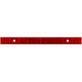 GG Grand General 80866 12 X 1 Inches Red Reflector Strip with 2 Mounting Holes