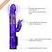 G-spot Rabbit Vibrator, BOMBEX Rotating Dildo Clitoral Stimulator for Beginner, Waterproof Orgasm Massager Classic Adult Sex Toy for Women (Purple)