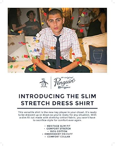 Original Penguin Men's Essential Slim Fit Button Down Collar Dress Shirt in  Kenya | Whizz Shirts