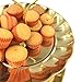 GkGk 3 Tier Stainless Steel Plates, Durable Gold Easy Assembly Stand with Elegant Retro Design for Fruits, Cupcakes, Snacks, Desserts, Candy, Ideal for Weddings, Parties and Home Use (Gold 3 Tier)