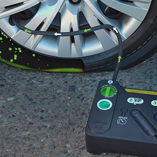 Slime 50122 Flat Tire Puncture Emergency Kit, Includes Sealant and Tire