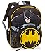 DC Comics Batman Dark Knight Backpack with Detachable Lunch Bag - Kids