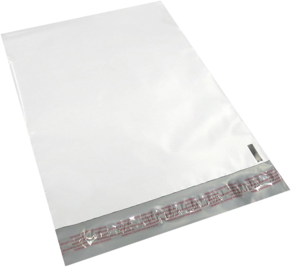 100 - 10x13 Lightweight Self Sealing Tear & Puncture Resistant Poly Mailers Envelope Shipping Bags