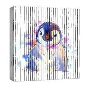 Canvas Wall Art Cute Abstract Animals...