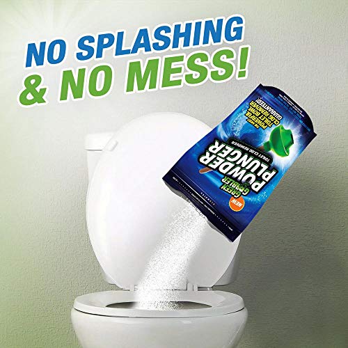 Green Gobbler Powder Plunger Toilet Bowl Clog Remover 8 Pack Case