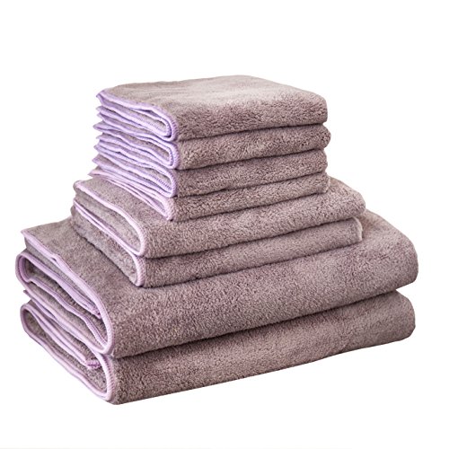 JEANNE Super Absorbent and Quick Dry Towel Sets
