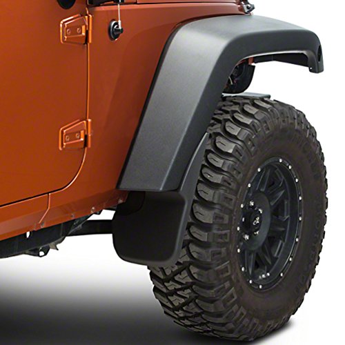 PROAUTO Jeep Wrangler JK Mud Flap/Splash Guard NoDrill Digital Fit Mud