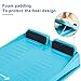 StrongTek Portable Slant Board, 4-Angle Adjustable, Plastic Calf Stretcher for Squats, Physical Therapy, Calf Stretching, 350lbs Capacity, Incline Board for Stretching, Ideal for Plantar Fasciitis