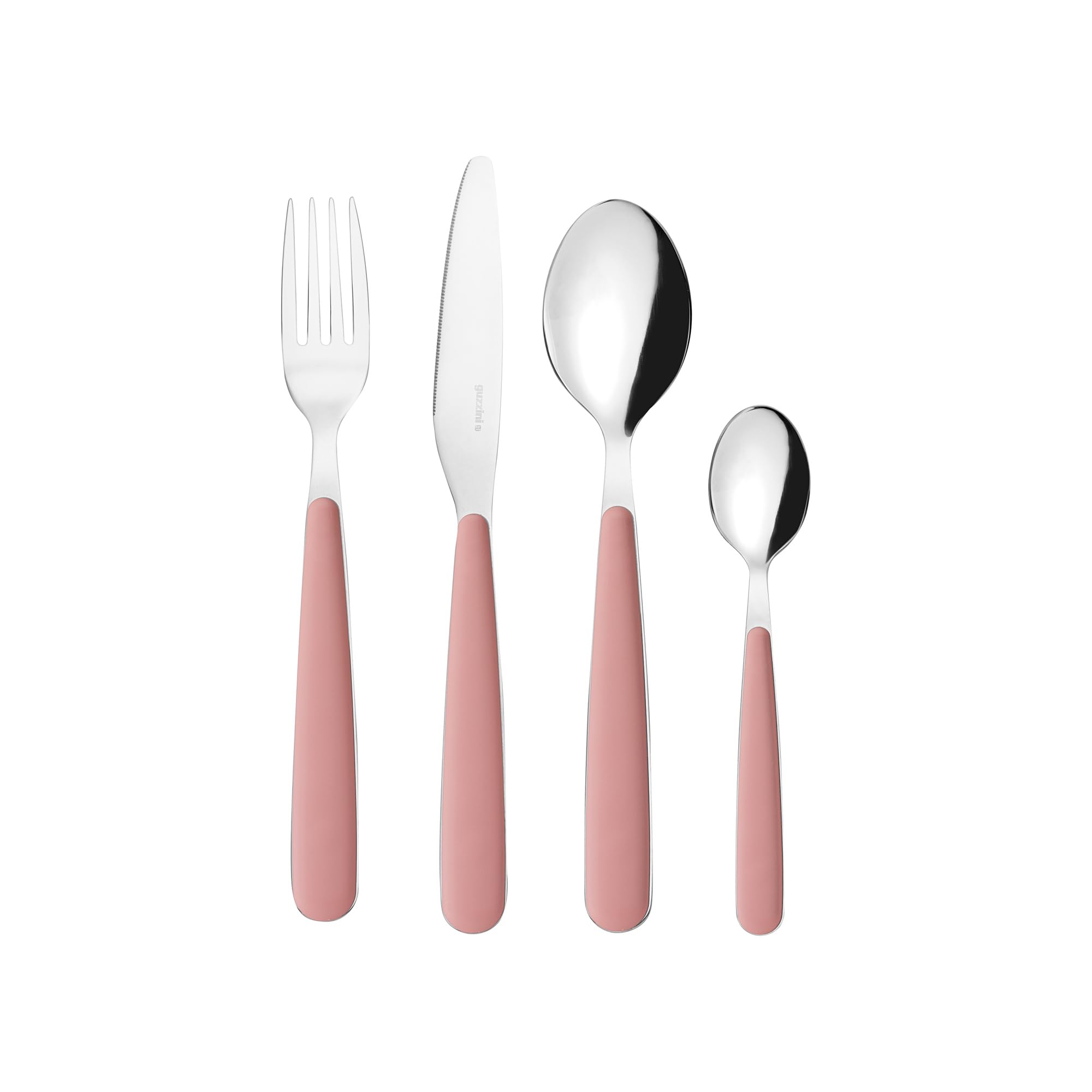 Guzzini - POP Set of 24 Cutlery - Powder Pink - 127500215
