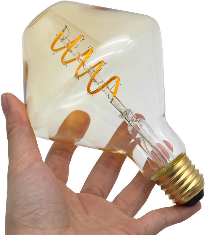 TIANFAN Vintage Led Bulb Gyro 4W Dimmable Spiral Led Filament Edison Bulb 220-240V E27 Deorative Light Bulb Warmth Glow - Image 5