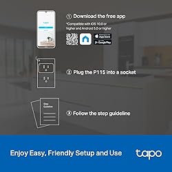 TP-Link 𝗧𝗮𝗽𝗼 Smart Plug Wi-Fi