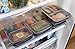 12-Piece 3-Compartments - Lunch Box Bento Box - Food Storage Portion Control Containers - 21 Day Fix BPA Free, Reusable, Microwave Dishwasher & Freezer Safe
