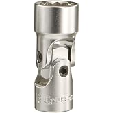 Genius Tools 263710 1/4" Dr. 5/16" Universal Hand Socket (12 Point)