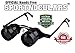 Sportnoculars OFFICIAL Hands-Free 3 x 34 mm Binocular Glasses for Sports,Concerts,Theater,Opera,TV Magnifiers,Fishing,Sight Seeing,Wildlife Observation,and so much more.(Premium Glare-Free Lenses)