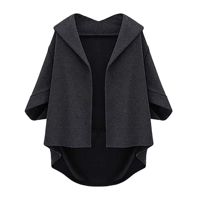  Jacket Winter Bat Sleeves Coat Cardigan Parka