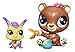 Littlest Pet Shop Pet Pawsabilities Happy Honeyman and Brianna Buzzer Doll