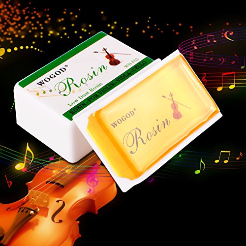 image for WOGOD Rosin Violin Rosin Bow Music Instrument Universal Natural Low Du