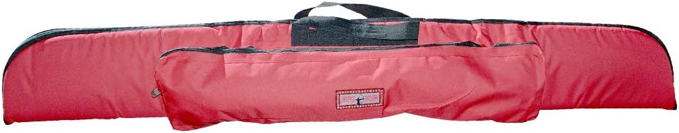 UNIVERSE ARCHERY Cordura Recurve Bow Bag | Heavy Duty Hunting Long Bow Case | Arrow & Bow Cordura Case | Archery Lightweight Recurve Bow Bag with Pocket (160 X 21 cm) (Red) : Sports & Outdoors
