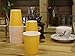 Hot Party Paper Cups, 8 Ounce, 50 Count, Multiple Colors (Yellow)