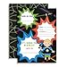 Laser Tag Boy Birthday Party Invitations set of 20 Fill In Cards Including White Envelopes by AmandaCreation