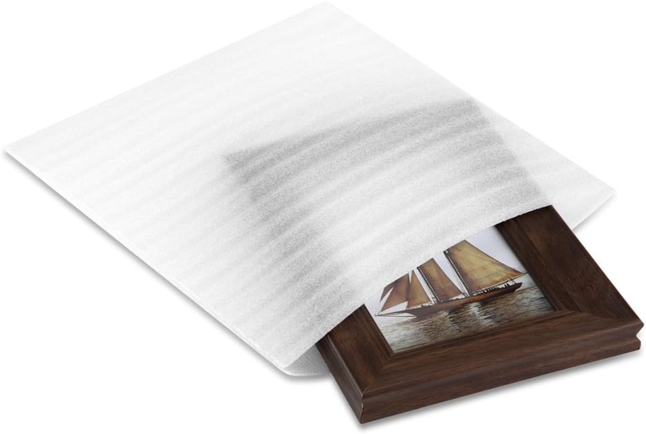 Foam Pouches UCGOU 12 x 12 Inch Cushion Foam Pouch as Dish Wrap and Glassware Packing Supply- Safely Wrap Dishes, Glass and Furniture, Packing Supplies Used for Moving 50 Pack: Office Products