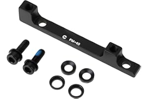 LT Easiyl Disc Brake Adapter Post Mount Front Fork for 203mm Rotor Compatible with Shimano SM-MA-F203P/P