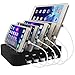 USB Charging Station - Shalwinn 5 Port USB Charging Station Docks,Organizer for iPhone 7/7 Plus/6s/Plus, SE/5S/5, iPad Pro/Air/Mini/4/3/2, Samsung Galaxy S7 Edge/S6/S5/S4/Tab, iPod, Nexus