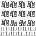 12Pcs Mini Duty Hinge with Screws,Stainless Steel Jewelry Box Hinges Small Hinges for Wooden Box Hardware Hinges for DIY Jewelry Box