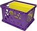 Storex Large Storage and Transport File Crate, 17.25 x 14.25 x 10.5 Inches, Dark Purple (STX61570U01C)