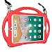 TopEsct iPad 9.7 inch 2018/2017 Kids Case,iPad Air Case, Soft Silicone Childproof Handle Stand Case for iPad 5th Gen(2017),iPad 6th Gen(2018) and iPad Air(iPad 5th/6th,iPad Air, Red)