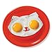GAMAGO Kitty Breakfast Mold - Cute Shaped Egg Mold for Eggs Pancakes Chococlate Candy and More - 100% Silicone