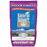 Natural Balance Indoor Ultra Chicken Meal & Salmon Meal Formula Dry Cat Food, 6-Pound