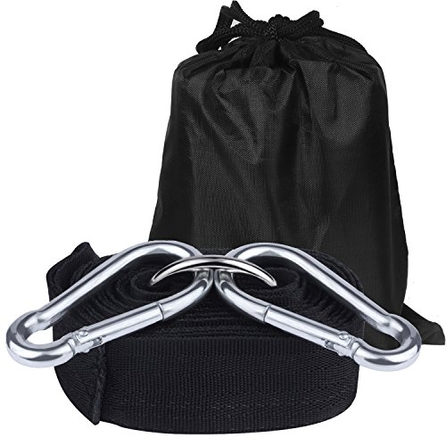 2-Pack-Hammock-Straps-PEYOU-1100-LBS-18-Feet-Heavy-Duty-Hammock-Tree-Straps-Swing-Straps-Hanging-Kit-w-2-Premium-Steel-Carabiner-Hooks-100-No-Stretch-Nylon-Straps-For-Hammock-Swing-Camping-Outdoor-Spo